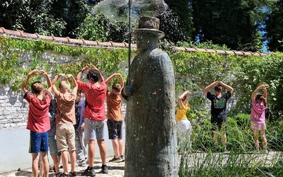 Fondation Folon : quand 50 enfants placés en institution découvrent qu’on peut aussi rêver au musée